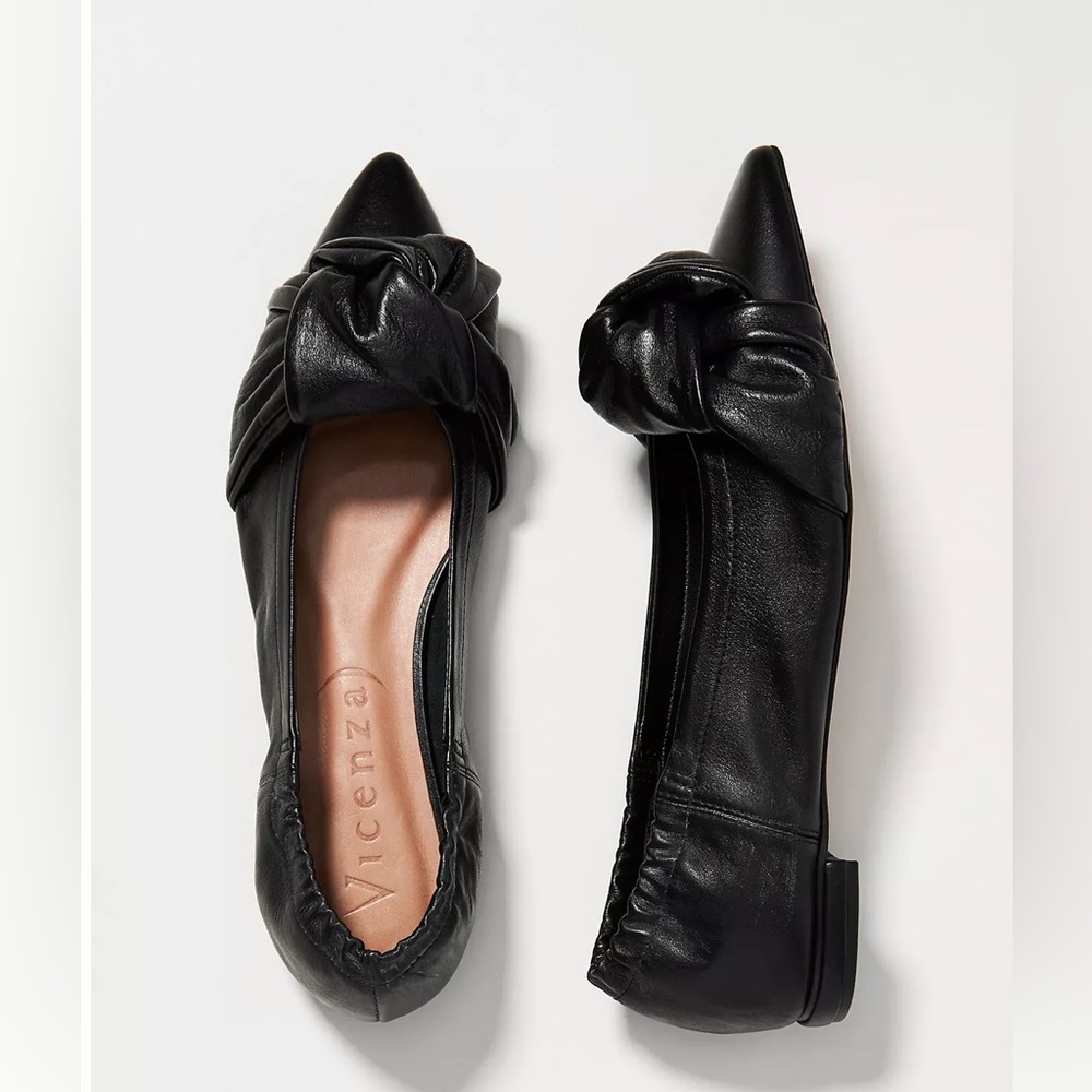 Knotted Pointed-Toe Flats by Vicenza from Anthropologie